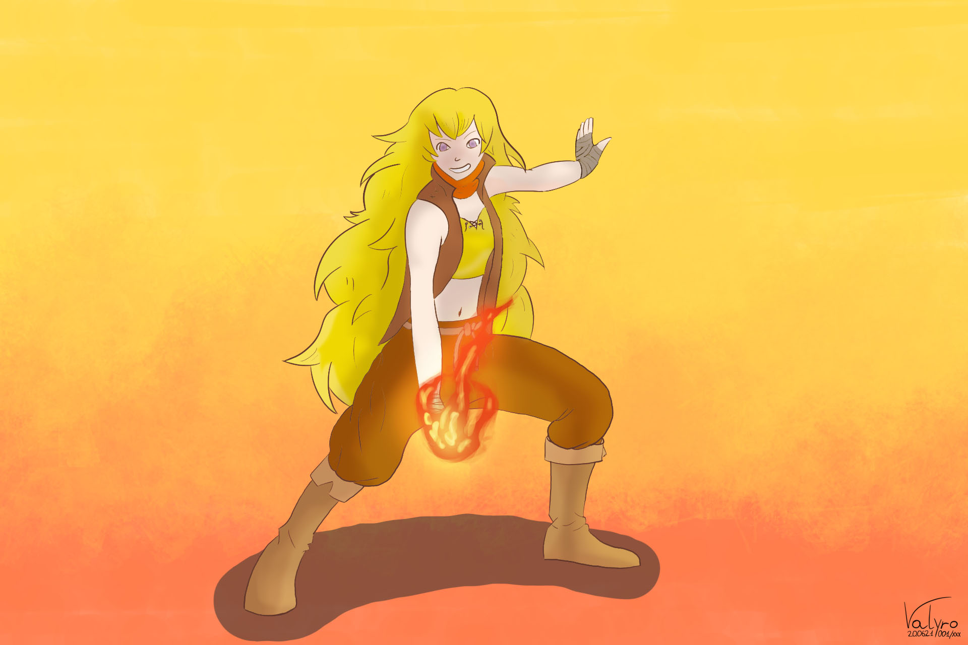 Xaye Character art