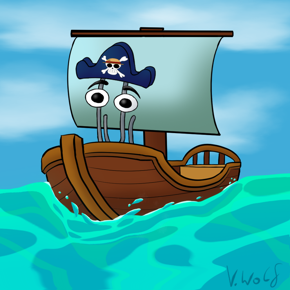 Clippy as a pirate